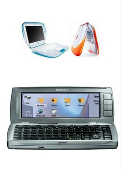 Apples iBook var først ute med wifi i bærbar til vanlige brukere. Nokias Communicator 9500 var en av de aller første wifi-sertifiserte mobiltelefonene.